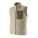 Patagonia Men's R1® Air Fleece Vest in pelican, flat front view