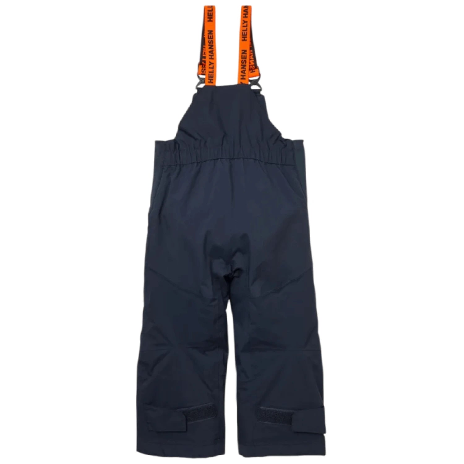 Helly Hansen Kid's Rider 2.0 Insulated Ski Bib in navy, back view