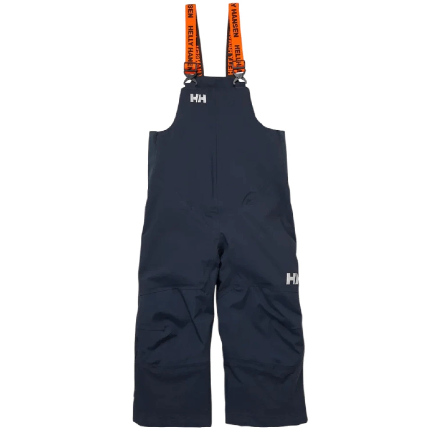 Helly Hansen Kid's Rider 2.0 Insulated Ski Bib in navy, front view