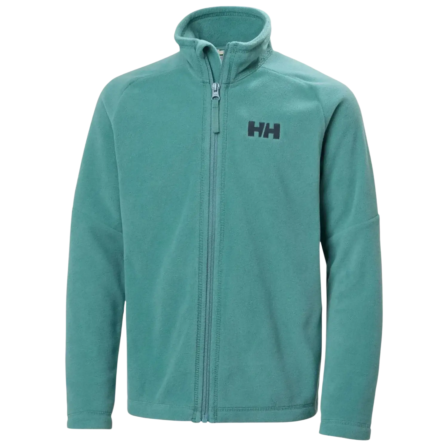 Helly Hansen Kid's Daybreaker 2.0 Jacket in opal green, front view