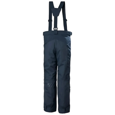 Helly Hansen Kid's No Limits 2.0 Ski Pants in navy, back view