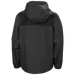 Helly Hansen Kid's Vancouver Rain Jacket in ebony, back view