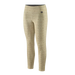 Patagonia Women's Capilene® Midweight Bottoms in flow & dyno white, front view