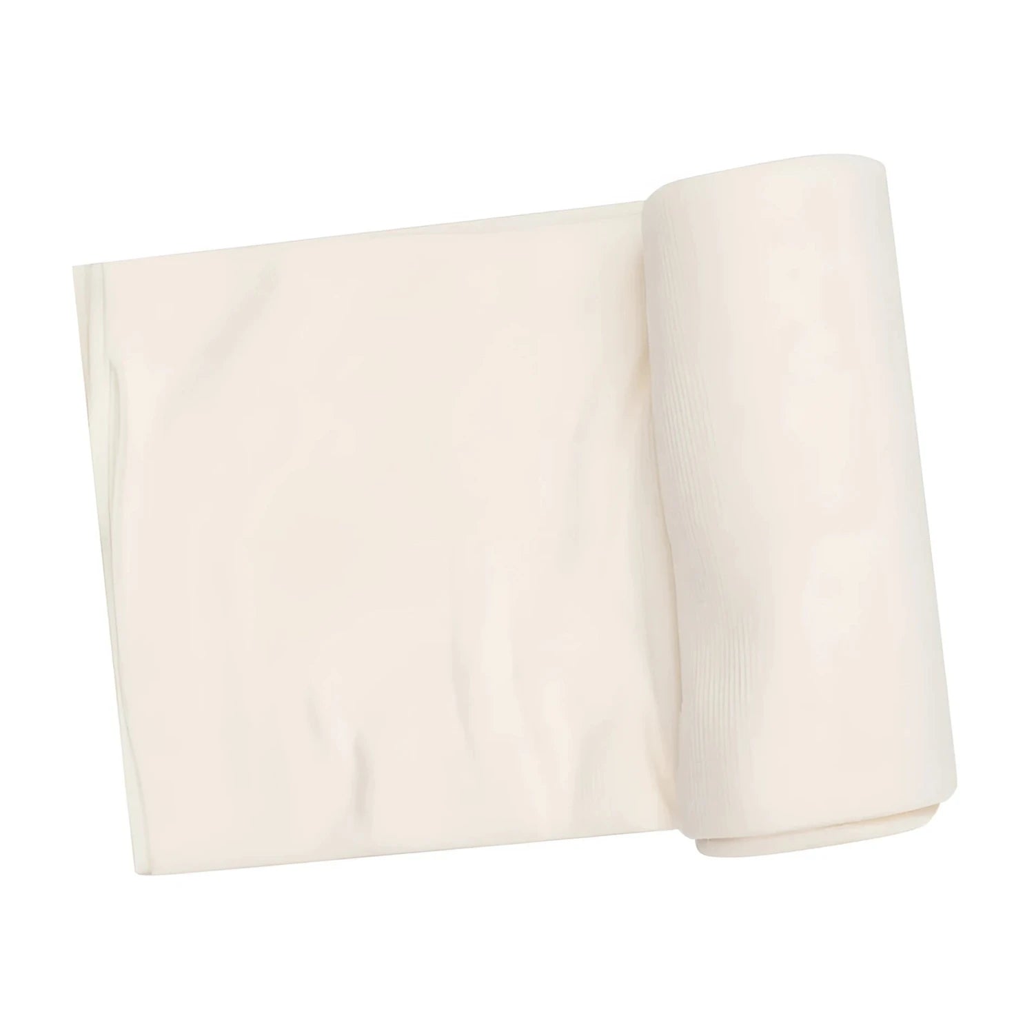 Angel Dear Baby Waffle Swaddle Blanket in basic sugar swizzle, unrolled
