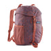 Patagonia Refugito Daypack 12L in sea run & potters red, front view