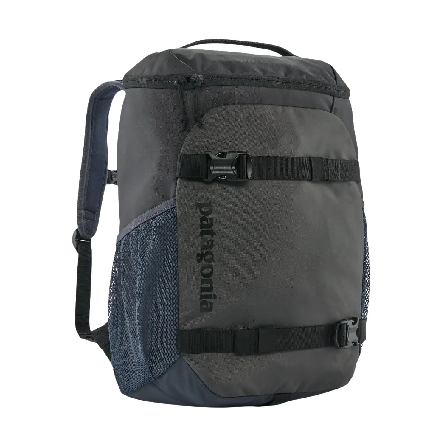 Patagonia Kids' Refugito Daypack 18L in ink black, front view