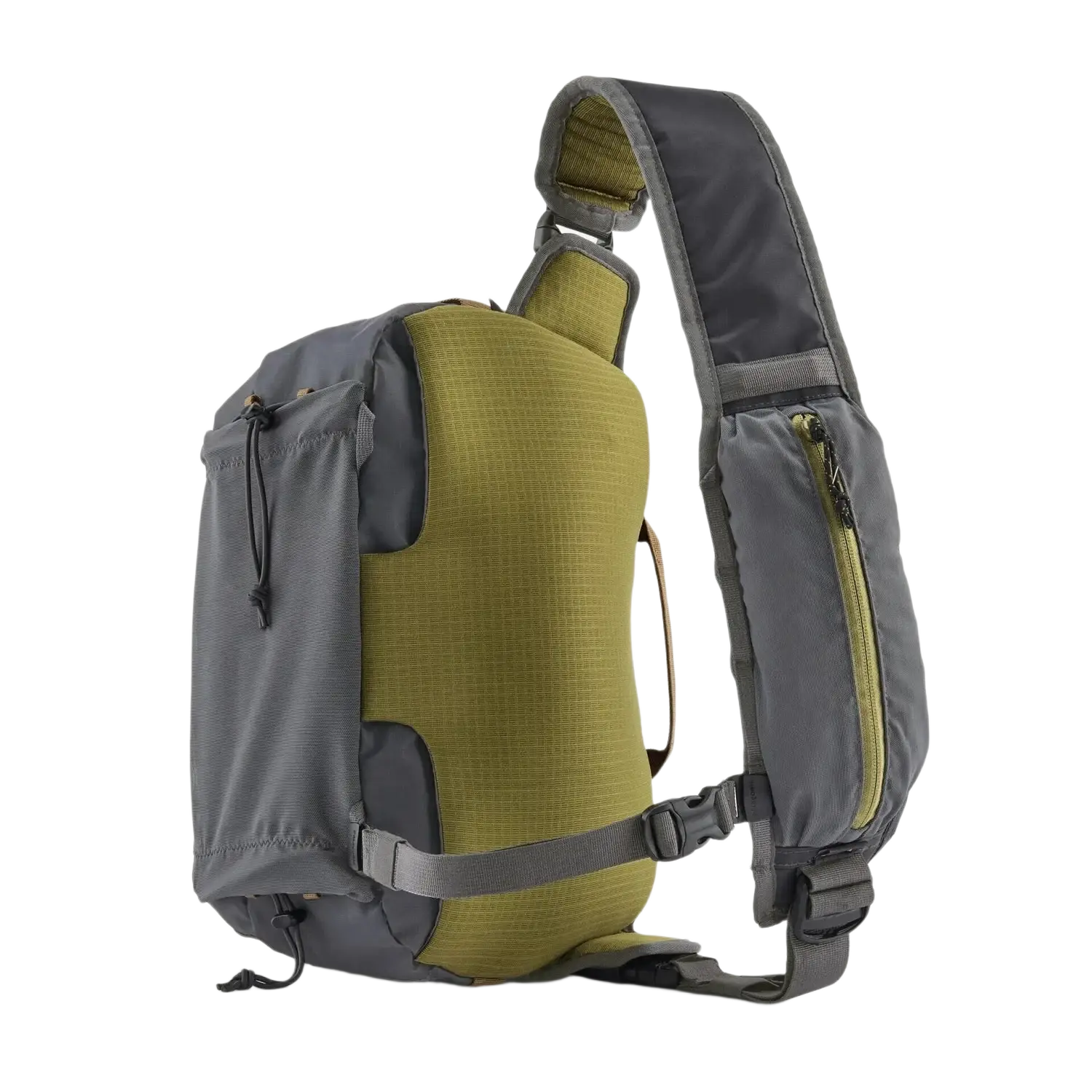 Patagonia Stealth Switch Fishing Pack 9L in forge grey, back view