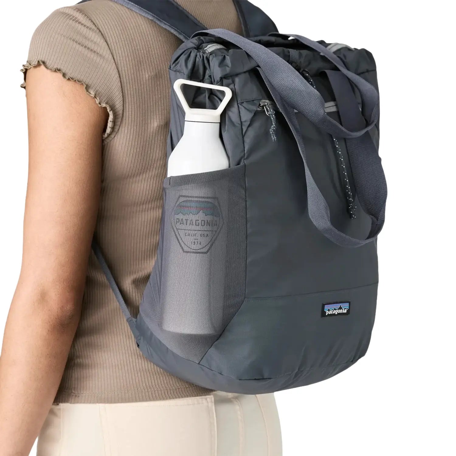 patagonia yerba 24l backpack black grey Patagonia River Rock Green Terravia Tote Pack