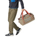 Patagonia Black Hole® Duffel Bag 40L in seabird grey, model holding