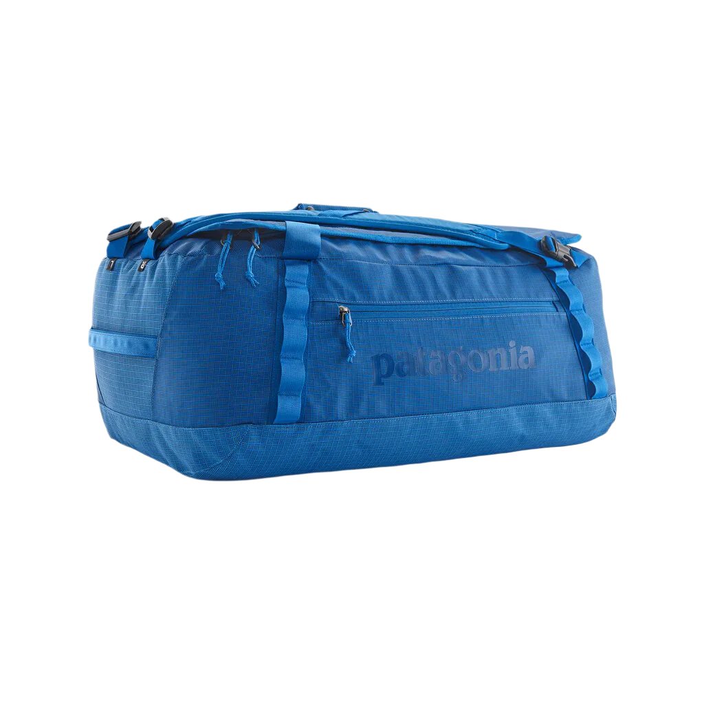 Patagonia Black Hole® Duffel Bag 55L in endless blue front view