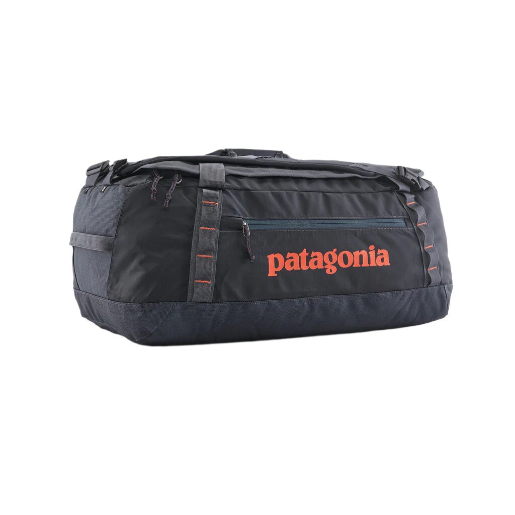 Patagonia Black Hole® Duffel Bag 55L in smolder blue front view