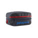 Patagonia Black Hole® Cube 6L in smolder blue & amanita red, front view