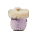 LL Bean Toddler's Wicked Good Slippers in lilac mist, back view