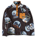 KAVU Men's Teannaway Fleece in snowglobe, flat front view
