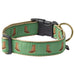 L.L. Bean Novelty Dog Collar in boots, front view