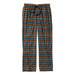 L.L. Bean Men's Wicked Cozy Flannel Sleep Pant in deep bronze plaid, front view