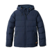 LL Bean Men's Bean's Utility Puffer Jacket in nautical navy, flat front view