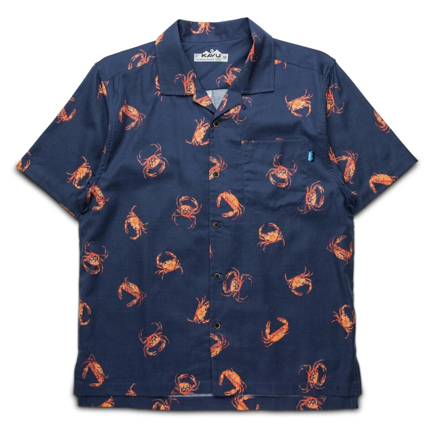 KAVU Men's Bainbridge Shirt in Dungeness, front view