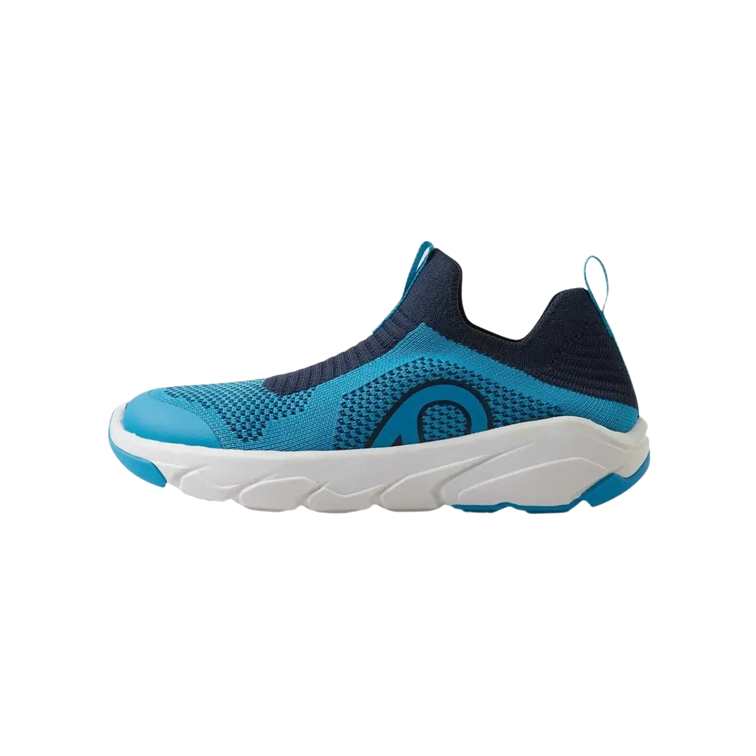 Reima Kid's Sujuva Sneakers in turquoise blue, side view