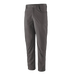 Patagonia Men's Quandary Pants in forge grey, front view