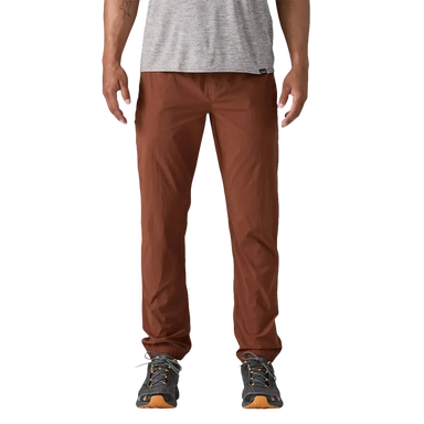Patagonia Men's Quandary Joggers in dried vanilla, on model front view