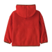 Patagonia Baby Synchilla® Fleece Hoody in amanita red, back view