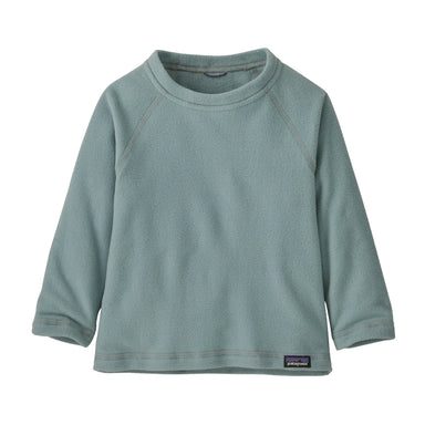 Patagonia Baby Micro D® Fleece Crew in thermal blue, flat front