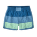 Patagonia Baby Boardshorts in aquatic blue, front view