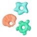Itzy Ritzy Cutie Coolers™ in seaside, 3 teethers