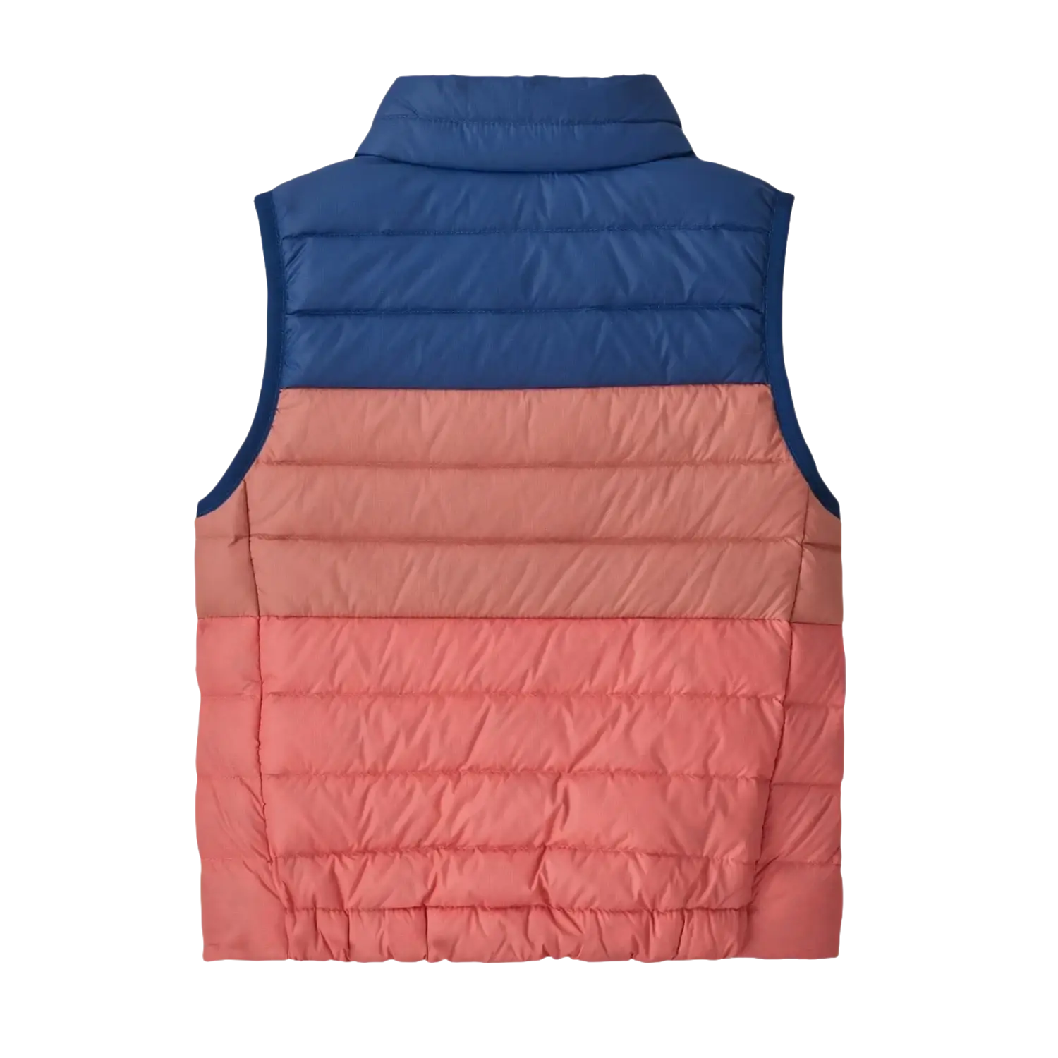 Patagonia Baby Down Sweater™ Vest in clement blue, back view