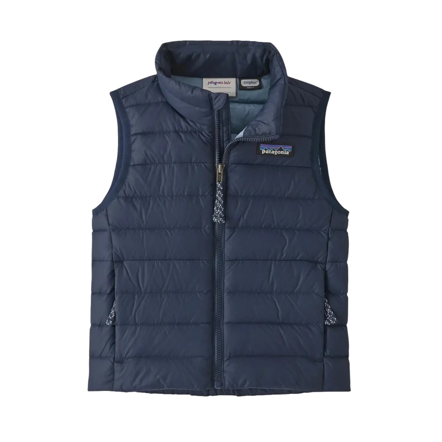 Patagonia Baby Down Sweater™ Vest in new navy, front view