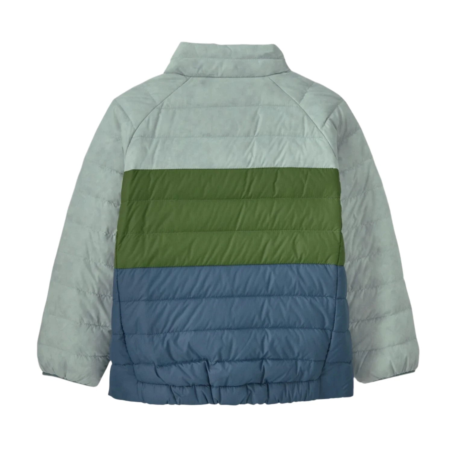 Patagonia Baby Down Sweater™ Jacket in wispy green, flat back