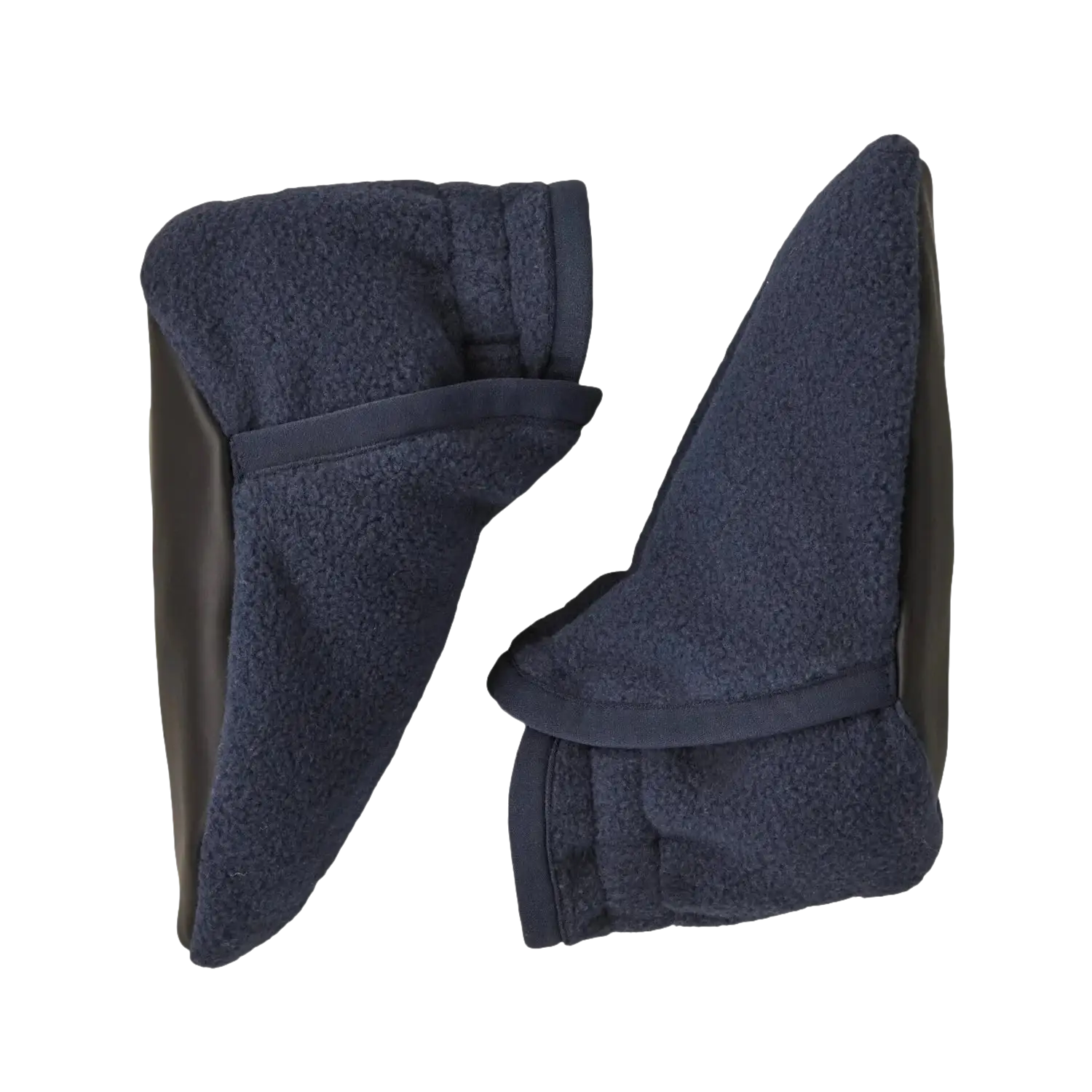 Patagonia Baby Synchilla™ Fleece Booties in new navy & new navy, pair top view