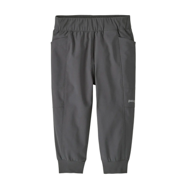 Patagonia Baby Terrebonne Joggers in forge grey, front view