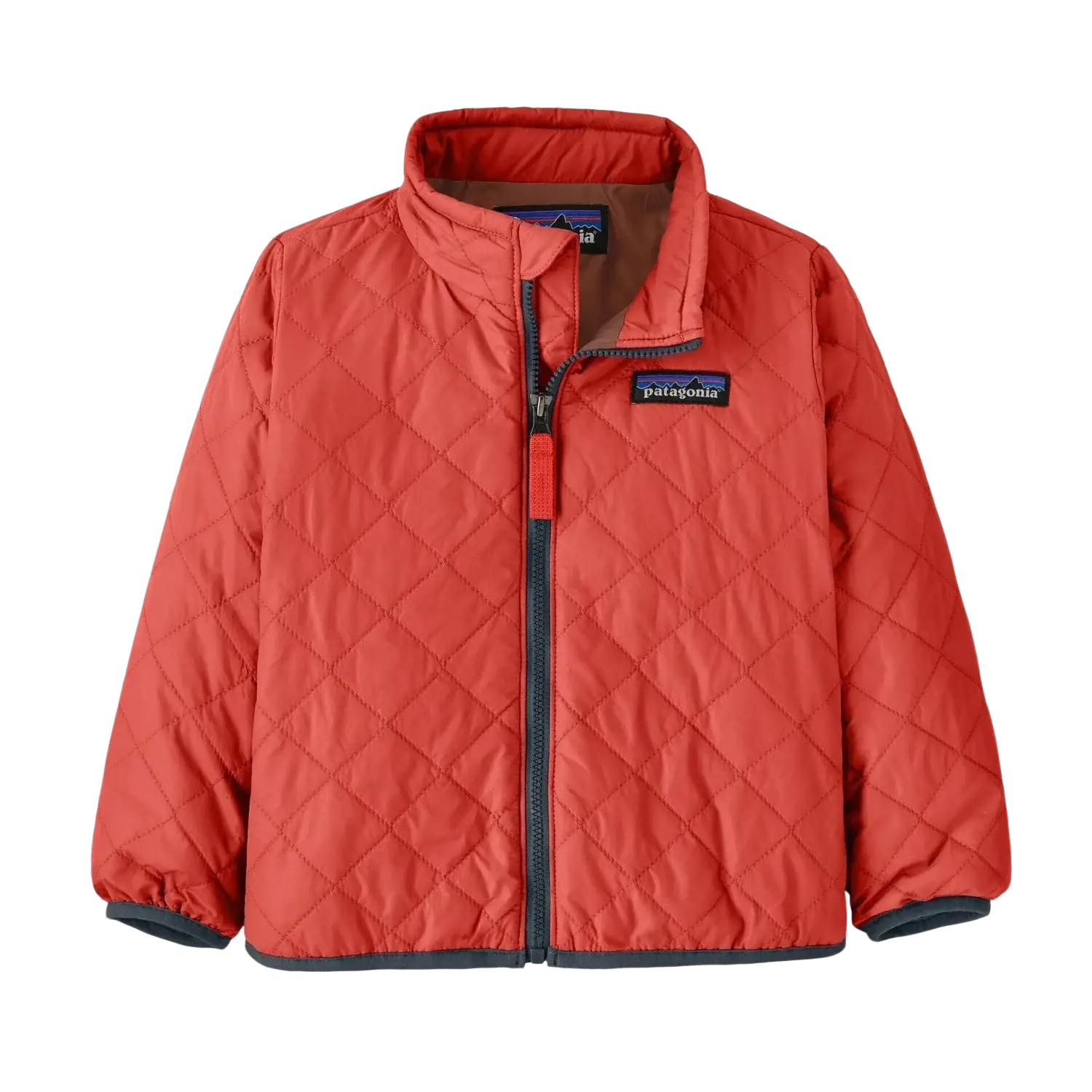 Patagonia Baby Nano Puff® Jacket in amanita red, flat front view