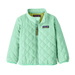 Patagonia Baby Nano Puff® Jacket in early teal, front view