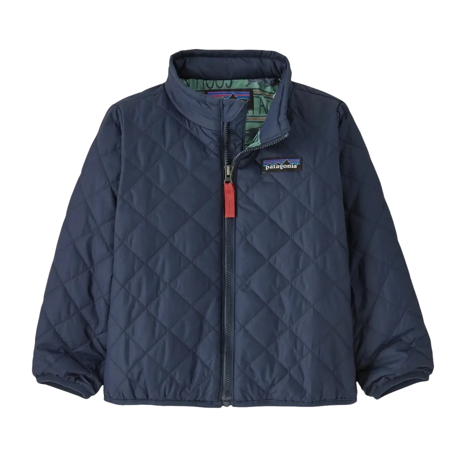 Patagonia Baby Nano Puff® Jacket in new navy, front view
