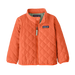 Patagonia Baby Nano Puff® Jacket in orange peel, front view