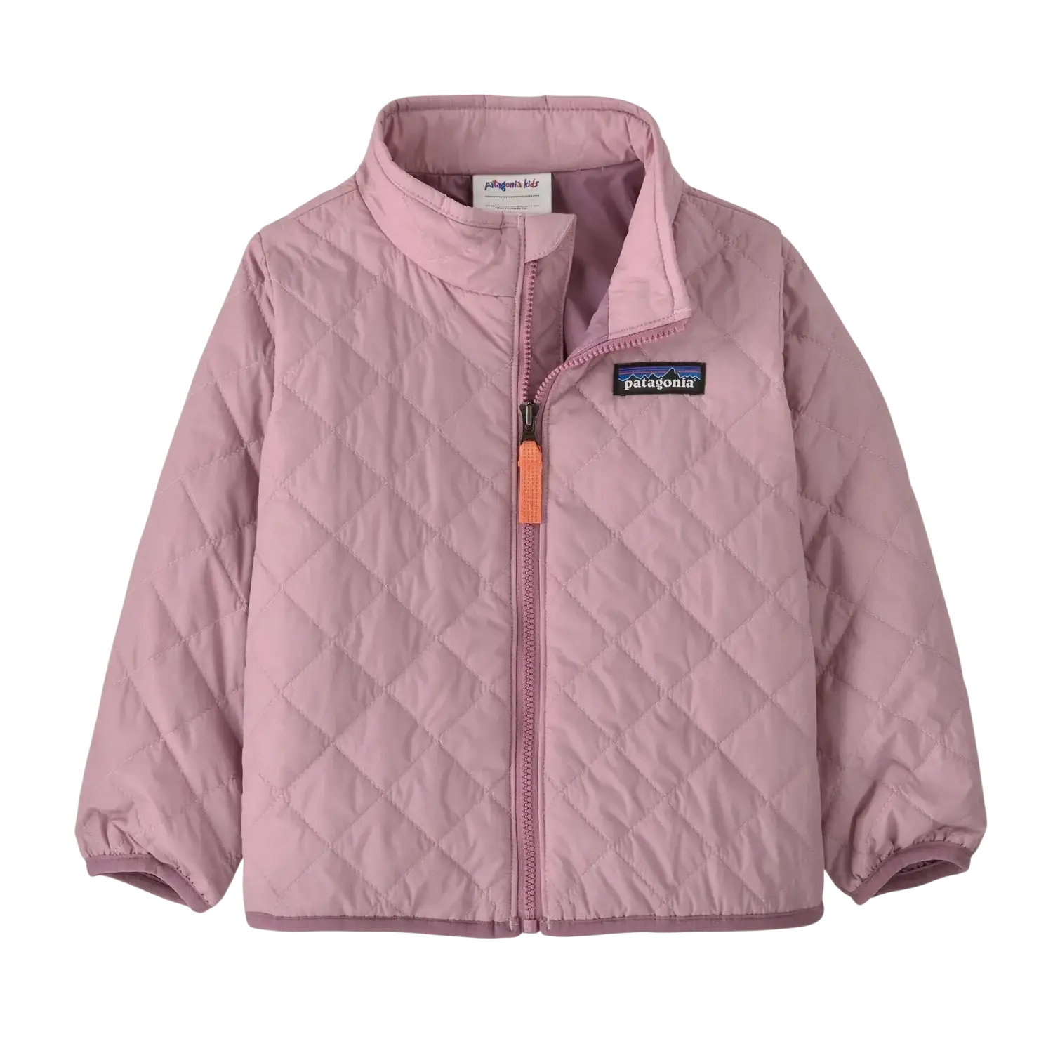 Patagonia Baby Nano Puff® Jacket in quiet violet, front view