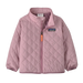 Patagonia Baby Nano Puff® Jacket in quiet violet, front view