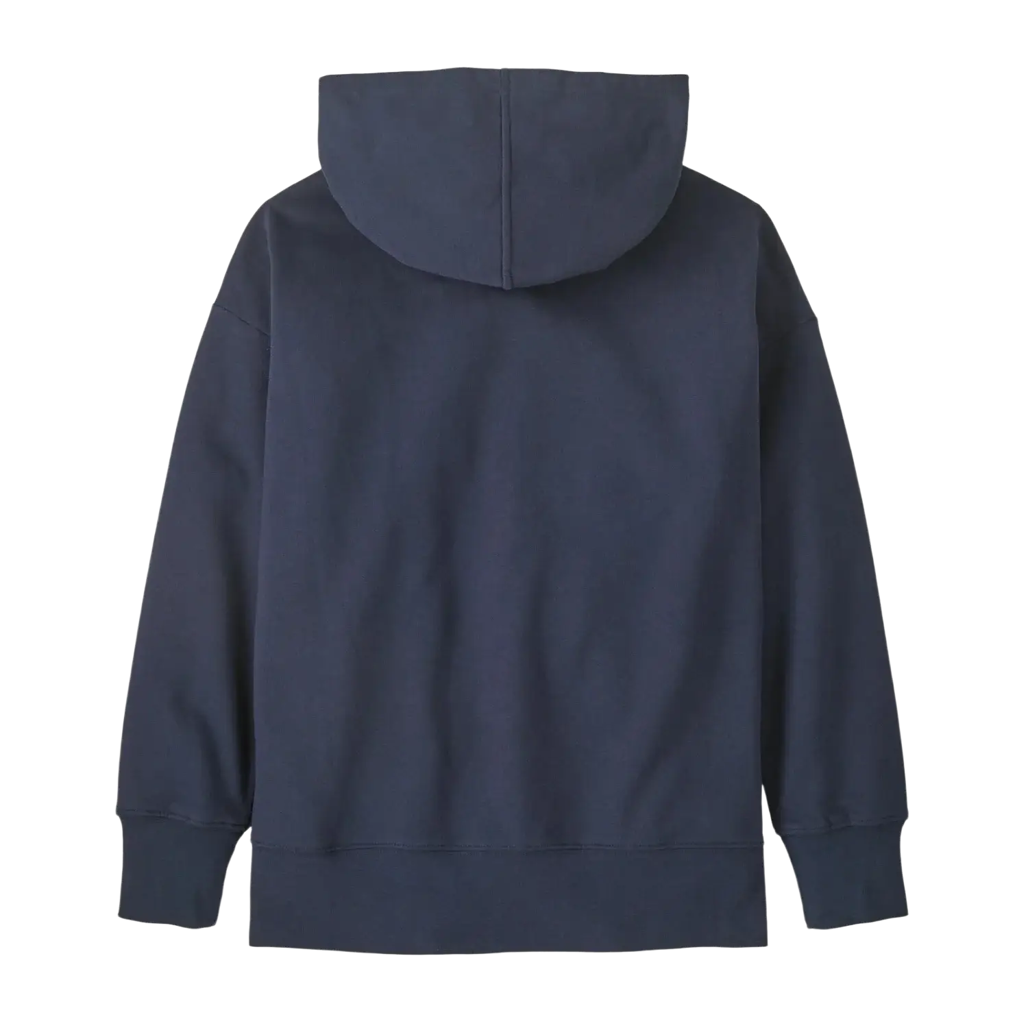 Patagonia Kid's Full-Zip Hoody Sweatshirt in new navy, back view