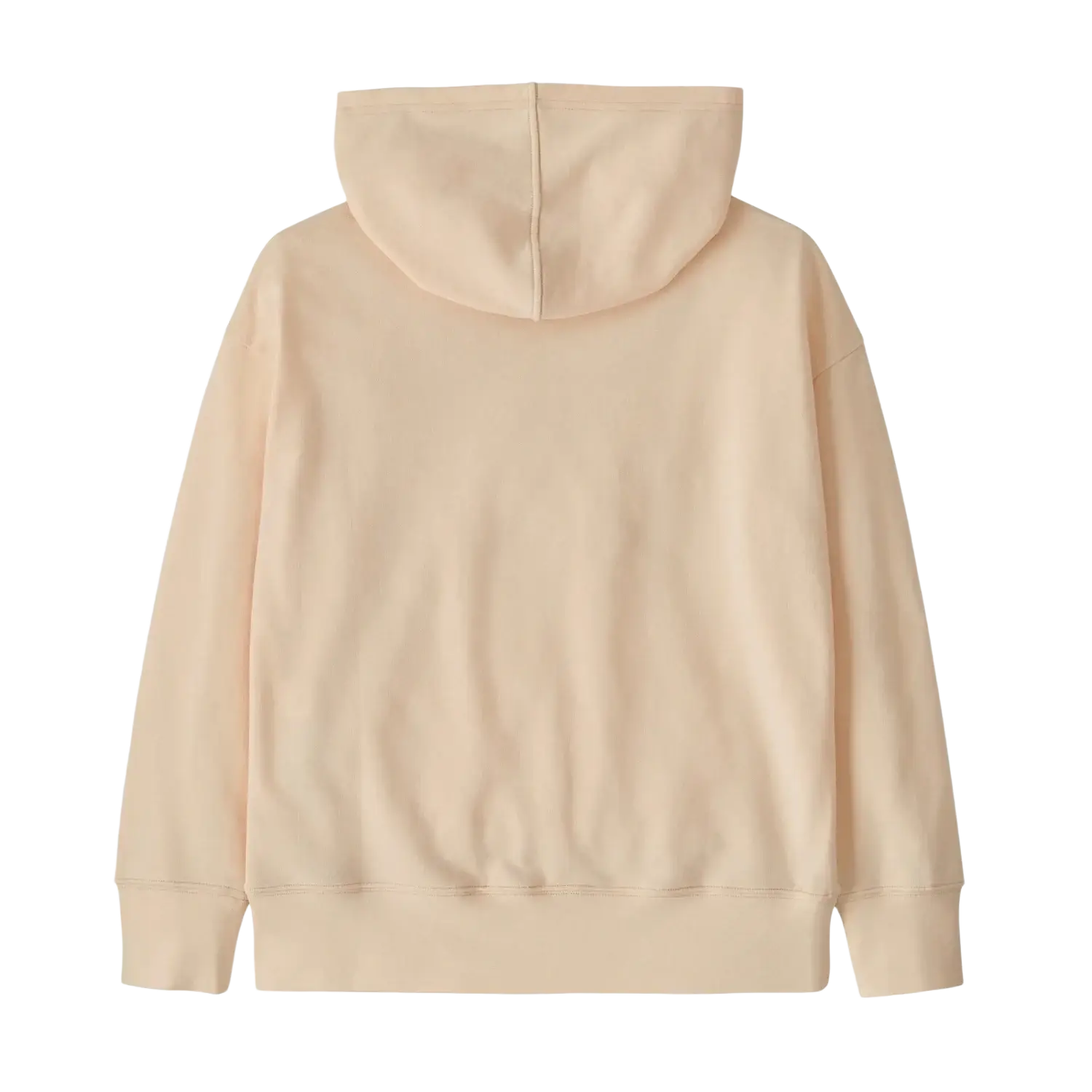 Patagonia Kid's Hoody Sweatshirt in riverbloom & natural, back view