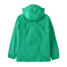 Patagonia Kid's Torrentshell 3L Rain Jacket in aqua stone, back view