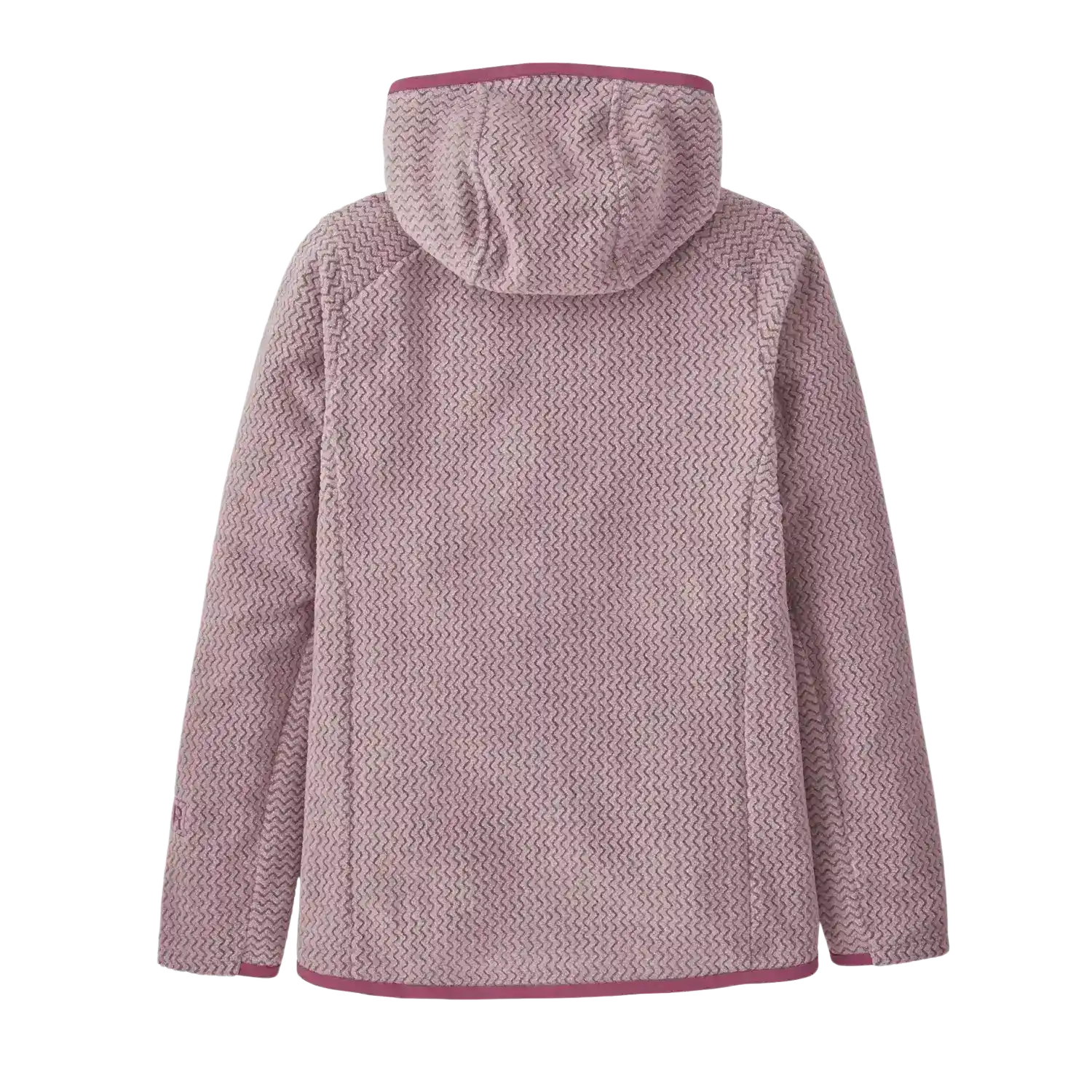 Patagonia Kids' R1® Air Full-Zip Hoody in quiet violet, back view