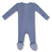 Angel Dear Baby 2 Way Zipper Footie in wild wind, flat back view