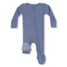 Angel Dear Baby 2 Way Zipper Footie in wild wind, flat front view