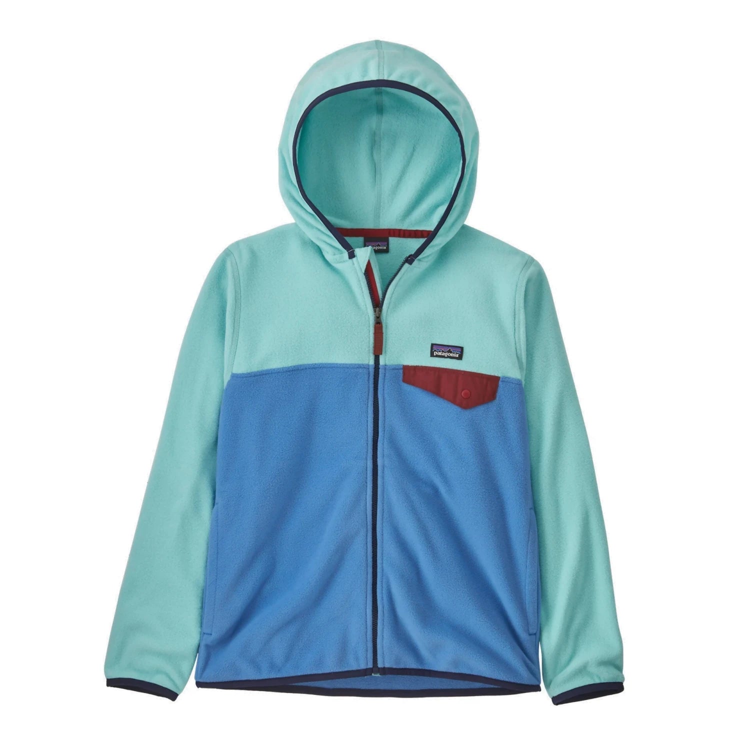 Patagonia Kids' Micro D® Snap-T® Fleece Jacket in bluebird