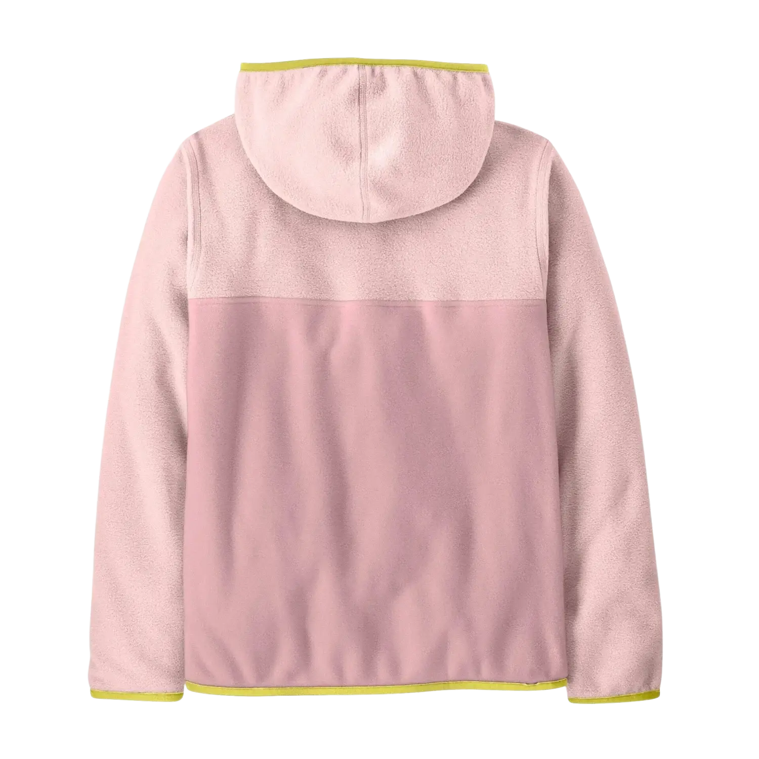 Patagonia Kids' Micro D® Snap-T® Fleece Jacket in quiet violet, back view