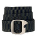 Bison Tap Cap™ Gunmetal Buckle 30mm in log jam, front view