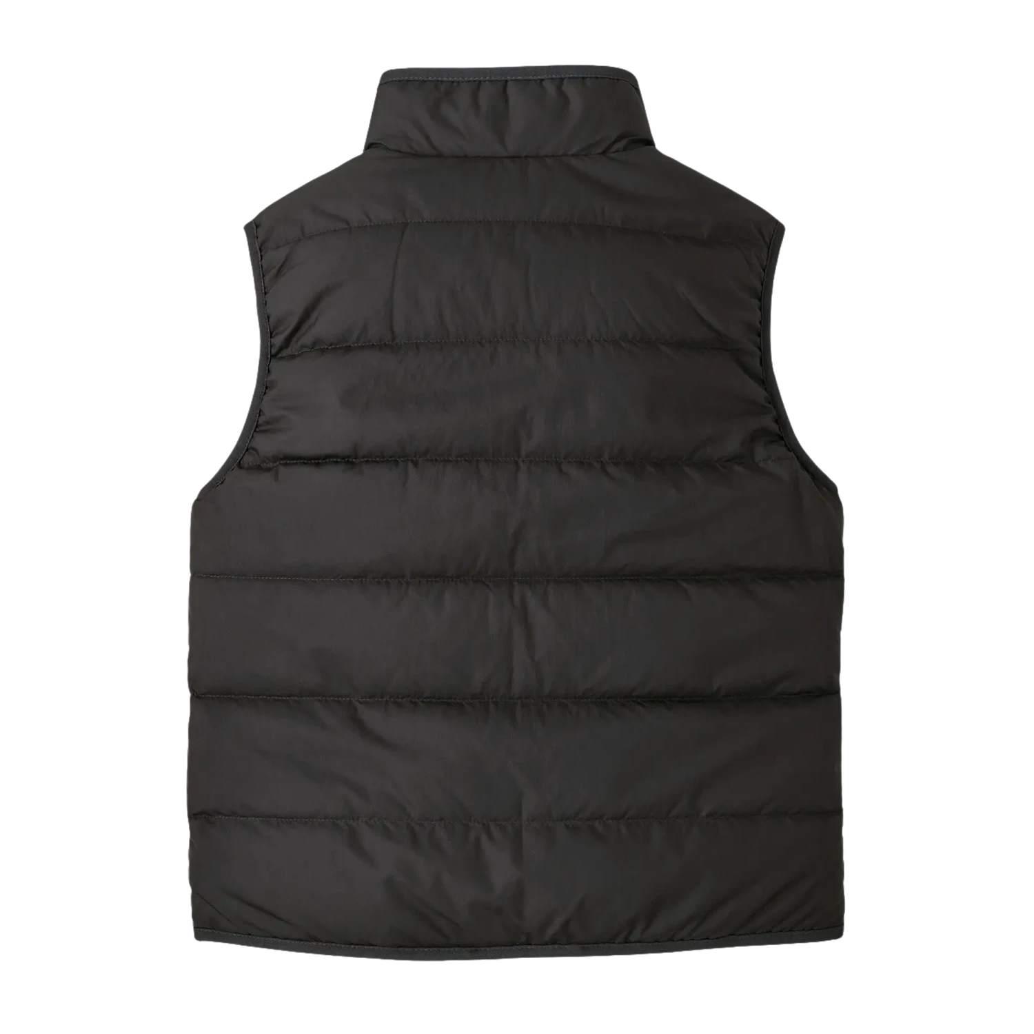Patagonia Kid's Reversible Ready Freddy Vest in ink black, back view